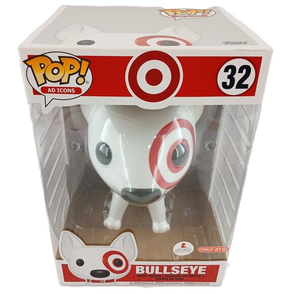 Funko Pop! Bullseye #32 Target Exclusive Ad Icons Vinyl Figure St. Jude 2018 New - Picture 1 of 14